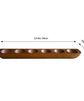 Wood Golf Ball Display Case For Six Balls With Wall Mount Or Tabletop Stand Perfect Home Office Golf Memorabilia Decor And Gift For Collectors