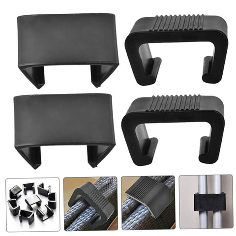 10 Pack Outdoor Sofa Clips For Windy Patios Heavy Duty Rattan Wicker Furniture Clamps Easy Install And Locking Clips