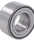 Close-up of a wheel hub bearing from Pack Of 2 Front Wheel Hub Bearings For Nissan Versa And Versa Note 2010 To 2019 Front Left Or Right OEM Replacement