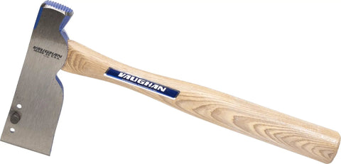 14 Ounce Shingle Hatchet For Roofing With Adjustable Gauge, Made In The USA, durable shingler tool VN20101 with wooden handle