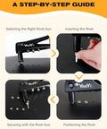 Step-by-step guide for using Heavy Duty Aluminum Blind Rivets 100 Pack 5 32 Inch By 1 2 Inch Pop Rivets with a rivet gun.