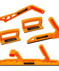 Magnetic Push Sticks And Push Blocks 5 Pack For Table Saw Router Table Band Saw And Jointer With Ergonomic Grips