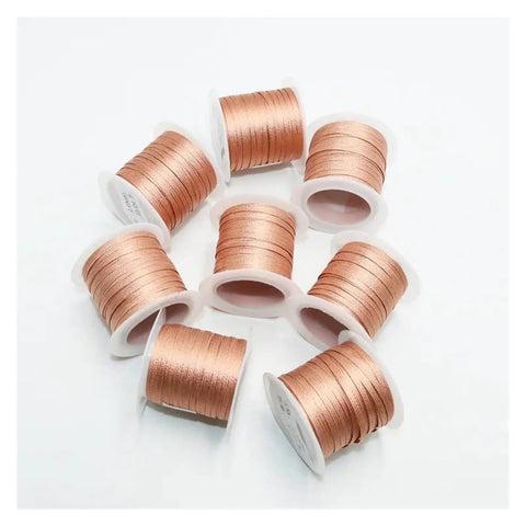 Pro Grade Solder Wick Desoldering Copper Wire Braid 8M Long For PCB BGA Cleanup rolls in various widths on white background