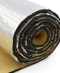 Roll of Beefed Up Car And Truck Sound Deadener And Heat Shield Underlay Mat With Aluminum Foil Foam, 6 Mm Thick, 60 By 40 Inches.
