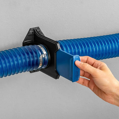 Hand adjusting Ready-Mount Blast Gate for 2.5 Inch Dust Collection, Clog-Free and Self-Cleaning, Durable Woodworking Vacuum Accessory