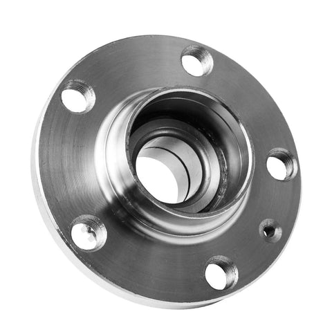 Close-up of Rear Wheel Bearing Hub Assembly Set Of 2 With ABS for 5-Lug, FWD, Compatible With Audi TT, VW Beetle, Golf, Jetta