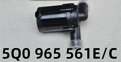 Auxiliary Water Pump For Heating System Circulation Coolant Replacement Perfect For VW Seat Skoda Models 5Q0965561C And 5Q0965561E Ensures Warm Cabin Defrosting And Defogging Functionality This Durable Part Keeps Your Engine Temp In Check And Driver