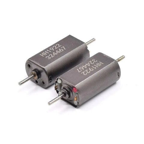 12V HO Scale Micro Mini FK-055 High Speed Motor With 5-Pole Rotor 1.5mm Dual Shaft Compact Train Engine For Model Railroads