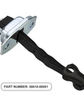 Toyota Camry Left Driver Side Door Hinge Replacement 2012 2013 2014 2015 68610-06091 Check Strap Stopper in metal