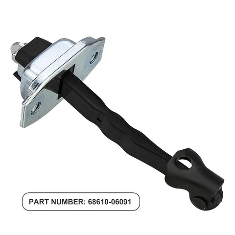 Toyota Camry Left Driver Side Door Hinge Replacement 2012 2013 2014 2015 68610-06091 Check Strap Stopper in metal