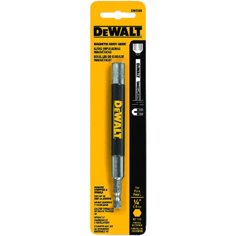 Magnetic Bit Holder With Self Retracting Guide Sleeve For Easy Screw Driving Keeps Screws In Place Fits Up To Size 10 Screws Pro Grade Drill And Impact Driver Accessory