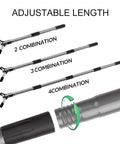 Adjustable Length Action Hoe For Weeding Stirrup Hoe Loop Hoe Gardening Tool with combinations and threaded adjustment close-up