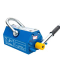 Badass Heavy Duty Magnet Lifter For Steel Sheets And Metal Scrap Rock Solid Boss Level Build with swivel lever and hook.