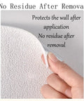 Peel And Stick Thermal Wall Covering With 3mm Foam Backing For Damp Rooms Easy Breezy Application showing no residue after removal.