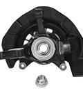 FWD Front Steering Knuckles And Wheel Hub Bearings Replacement Kit For 2004 2005 2006 2007 Toyota Highlander 2pc Set shown