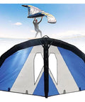 Inflatable Wing Foil for Kitesurfing and Windsurfing Pro Durable Waterproof Wing Surfboard displayed on a beach.