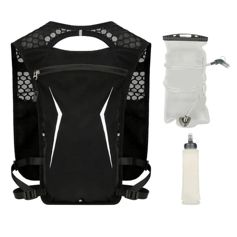 Hydration Pack Running Vest With Built In Water Reservoir Lightweight Bottle Holder Backpack For Men And Women Go To Gear