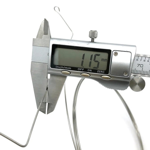 Caliper measuring wire of Beefed-Up Loop Active Receiving Antenna For 0.5 To 30 MHz Shortwave Radios, Low Noise Outdoor Waterproof