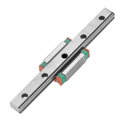 Miniature 9mm Wide Rail Guide Slide Block With Steel Bearings, 2 Pieces, LML9B, Precision Sliding For CNC Machines, Automatic Equipment, And Precision Measuring Tools, Includes Easy Lubrication Inlet For Smooth Motion