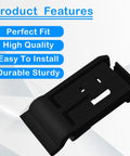 Heavy Duty Fuel Door Spring Clip Replacement For Toyota 4Runner Sienna 77358-30060, showing durable ABS plastic design.