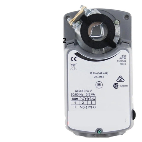 Heavy Duty Motorized Damper Actuators For Hvac Air Flow Regulation Featuring Hella Reliable Switching Control and No Sweat Mounting for Everyday Use, detailed view.
