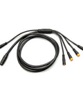 Waterproof 1 To 5 Electric Bicycle Cable For E Bike KT Controller With Display Throttle Ebrake Headlight Wiring Kit 156cm Long