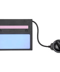No Rules No Limits Auto Darkening Welding Helmet With Grind Mode And Shade 7 To 13 lens panel and control dial