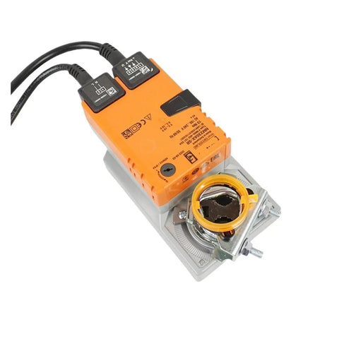 Rock Solid Motorized Damper Actuator FSAF24AS Featuring No Sweat Setup And Reliable 10 Nm Torque For Industrial Venting Smooth Airflow Control Up To 240 Volts In Compact Housing