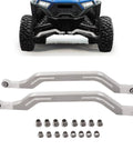 Lower Arched Radius Rods Arms For Polaris RZR XP 1000 RS1 Turbo 2014 To 2023 Aluminum Upgrade, 10mm Early Models And 12mm Late Models, Heavy Duty Off Road Steering And Suspension Enhancement, aluminum arms with bushings