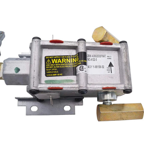 Gas Range Safety Valve And Pressure Regulator Replacement For Model Specific DG94-00449A 2754537 with mounting brackets
