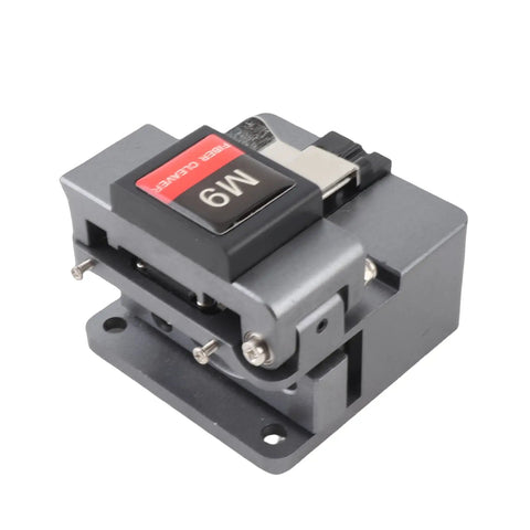 Saluaqi Automatic Optical Fiber Cleaver Machine With Tungsten Steel Cutting Head and 3 In 1 Fixture for Seamless Splicing.25mm And.9mm Cables Precision Tool.