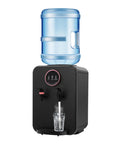 Hot And Cold Water Dispenser For Countertop 1.2 To 5 Gallon Capacity Top Loading Water Cooler For Office Desk Or Nightstand