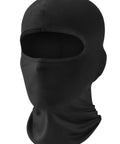 Black Go To Balaclava Ski Mask Neck Gaiter for men and women, open face shield, UV protection, cooling, quick dry, windproof, breathable