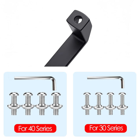 Heavy Duty Aluminum Alloy Handle Kit Includes M6 M8 Screws And Hex Keys 3030 4040 T Slot CNC handle, 30/40 series