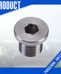 Must Have Oil Drain Plug And Washer Kit For Polaris Ranger XP 1000 900 800 700 570 General Fits All Models From 2013 To 2025 Without Diesel Engine Problems Super Secure Gasket Seal steel oil drain plug