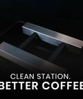 Stainless Steel Knock Chute 15x11 For Espresso Grounds, Heavy-Duty Double-Sided Espresso Grounds Chute For Slim Jim Trash Can