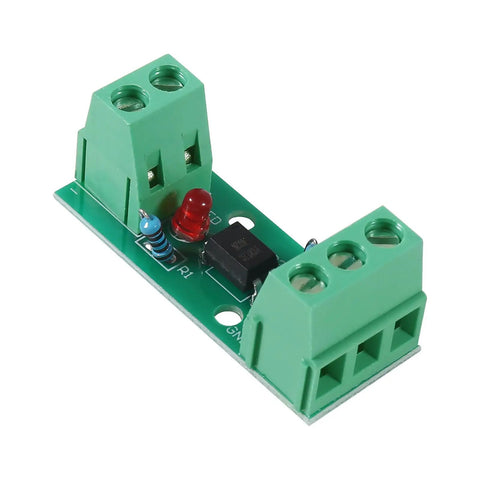 One Channel PC817 Optocoupler Isolation Module For PLC Drives And Motor Control, Input Voltage 3V-5V/12V/24V, Output Voltage Wide DC 1.8V-24V