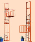 Heavy Duty Hydraulic Lift Platform With 1000 Kg Capacity And 9.8 Foot Lift Height For Factories Docks Basements And Warehouses Or Home Use Automated Operation Slashes Labor Costs showing side view