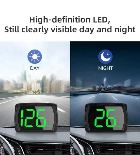 Dope Digital OBD2 Speedometer Destroys Midday Sun Glare For Chevy Volt Bolt EV EUV And Blazer EV Automatic Brightness display visible in day and night