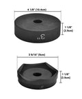 3 Inch Knockout Punch Die Mold For 3/4-16 UN Thread Hole Punch Driver Pro Grade Delivers Clean Round Conduit Holes Fast