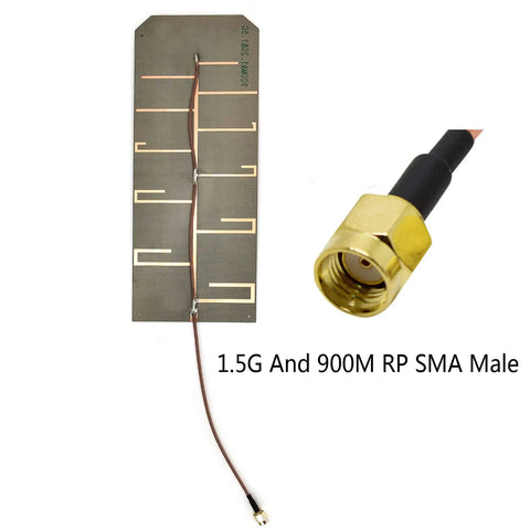 Yagi Directional Antenna For 915MHz To 1.6GHz GPS FPV UAV Drones With RP-SMA Male Connector, 50 Ohm Impedance