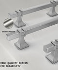 25 Pack Black Cabinet Pulls 3 Inch Kitchen Handles Modern Square Hardware For Dresser And Bathroom Zinc Alloy Durable Finish