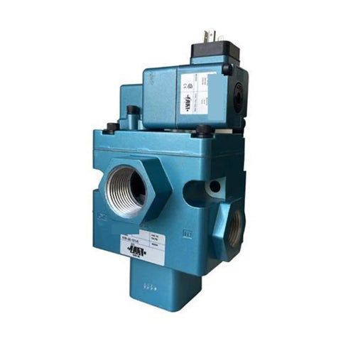 Top Rated Solenoid Valve 56C Series pneumatic valve, blue metal design, used for heavy duty rig work and quick repairs.