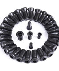 Badass Torx Set Screws For Hitachi RDMT10T3 Milling Carbide Insert Holders, 10mm length, M3.5 thread, T15 slot drive, 10 pack.