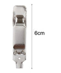 Multifunction Fencing Epee Socket Kit EF 104 Compatible Durable Metal Clamp shown with 6cm measurement