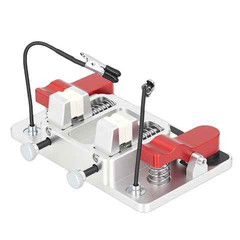 Helping Hands Soldering Station With Aluminum Ceramic Pro Grade Third Hand Clamp for PCB Wire Soldering and Electronics Repair