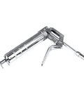 120cc Grease Gun Portable Lubrication Tool Chrome Plated Metal For Industrial Equipment Super Handy Squeeze Action Durable Grease Filler