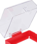 No Nonsense Industrial Grade Emergency Stop Button Lockout Cover For 105x105x63 mm Push Button, Clear Box Type Protector