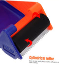 Close-up of Doitool 3 Pack Nonslip Tape Cutting Machines cylindrical roller for efficient tape cutting, heavy duty use.