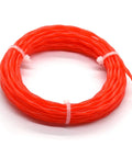 0.095 Inch Twisted Trimmer Line 16 Ft Pre Cut Pack Of 10 Durable String For Weed Wacker Trimmer Heads Compatible With Ryobi EGO Worx Greenworks